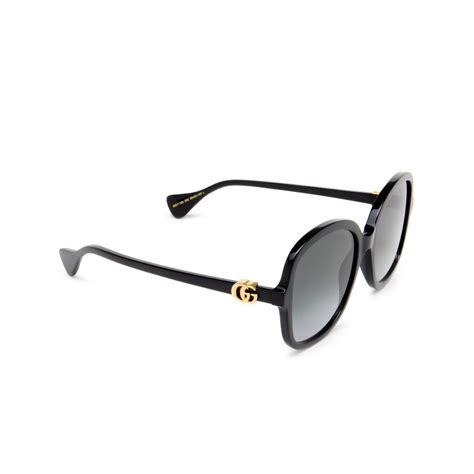 gucci 1178s|Gucci™ GG1178S 002 56 Black Sunglasses .